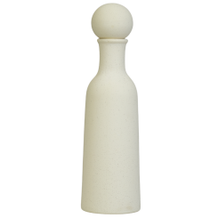 تحفة ديكورية بتصميم قارورة وغطاء كروي